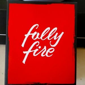 Fully fire matte lipstick